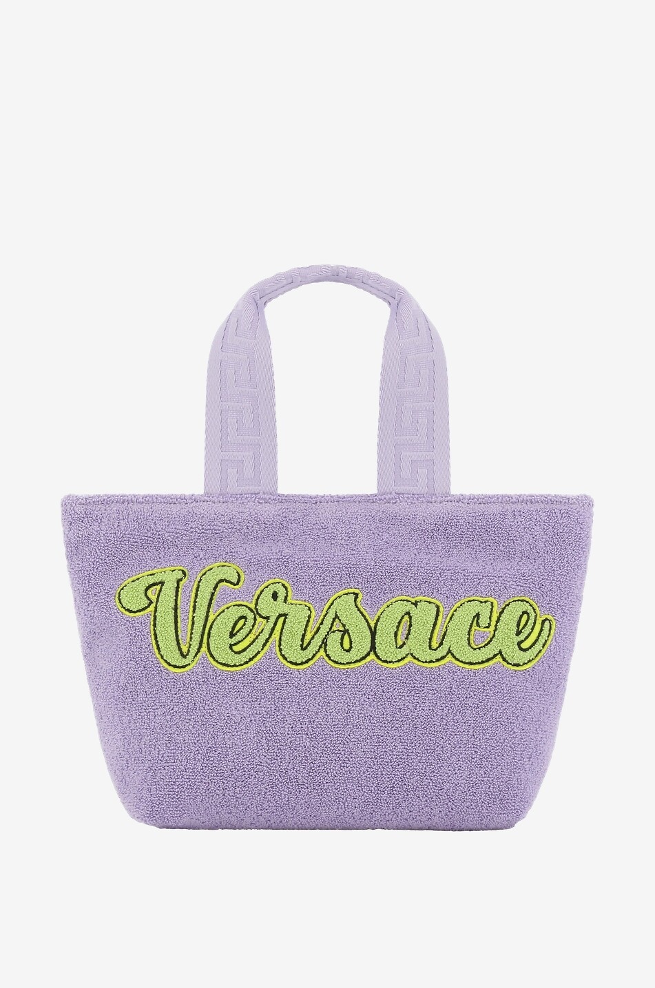 Varsity Versace girl's terry tote bag