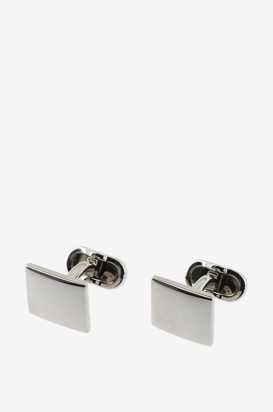 MON ART FIRENZE Boutons de manchette carrés Ring Homme ACIER 1