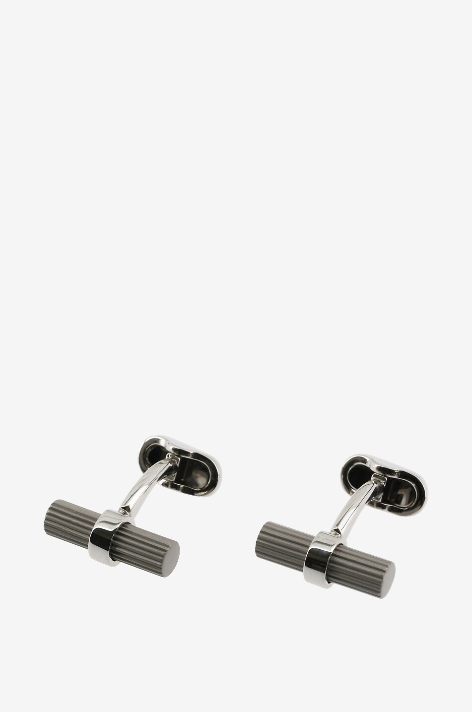 Rigato cylinder shaped cufflinks