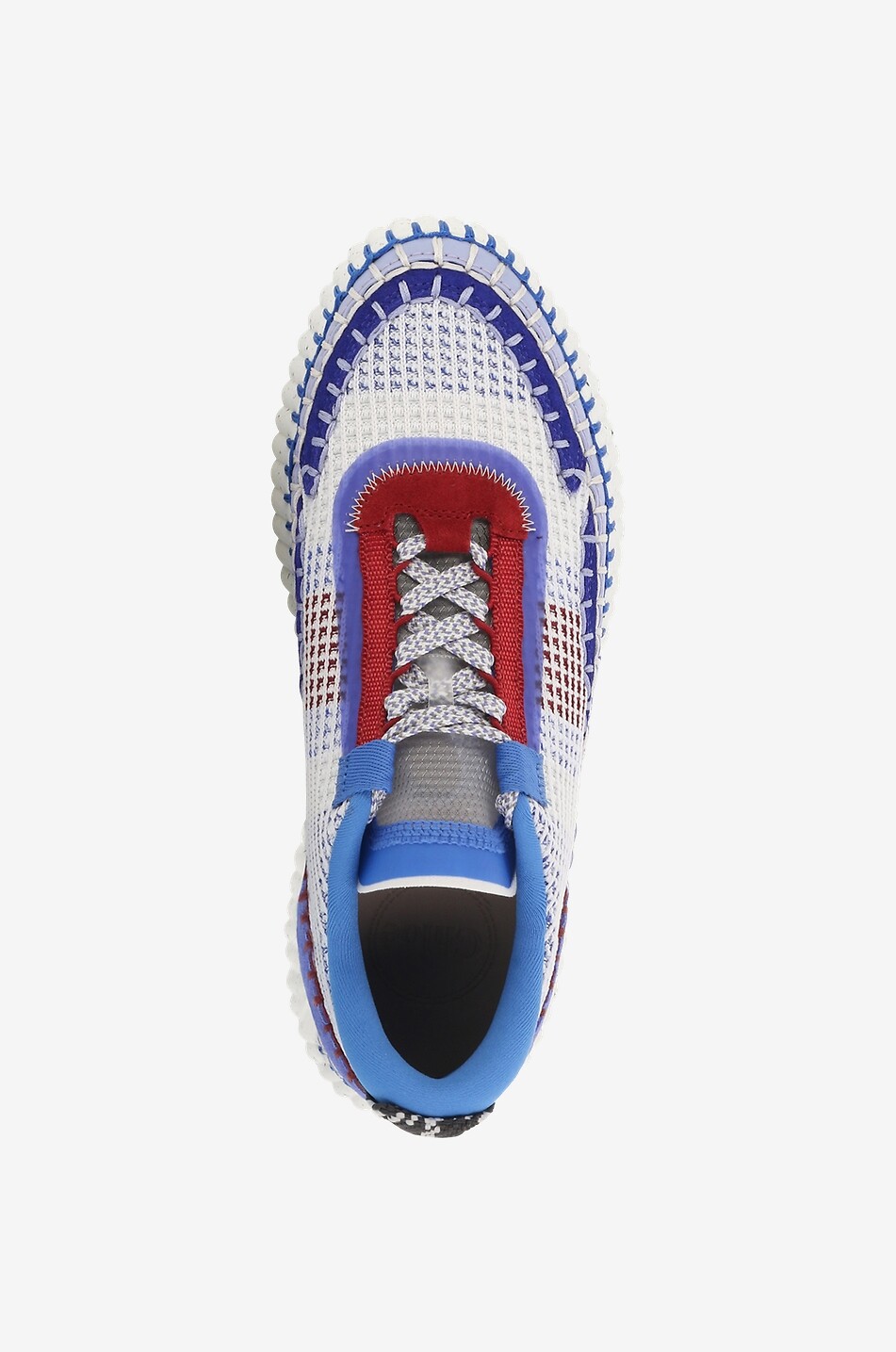 CHLOE Nama Eco-friendly low top mesh sneakers Women BLUE 5