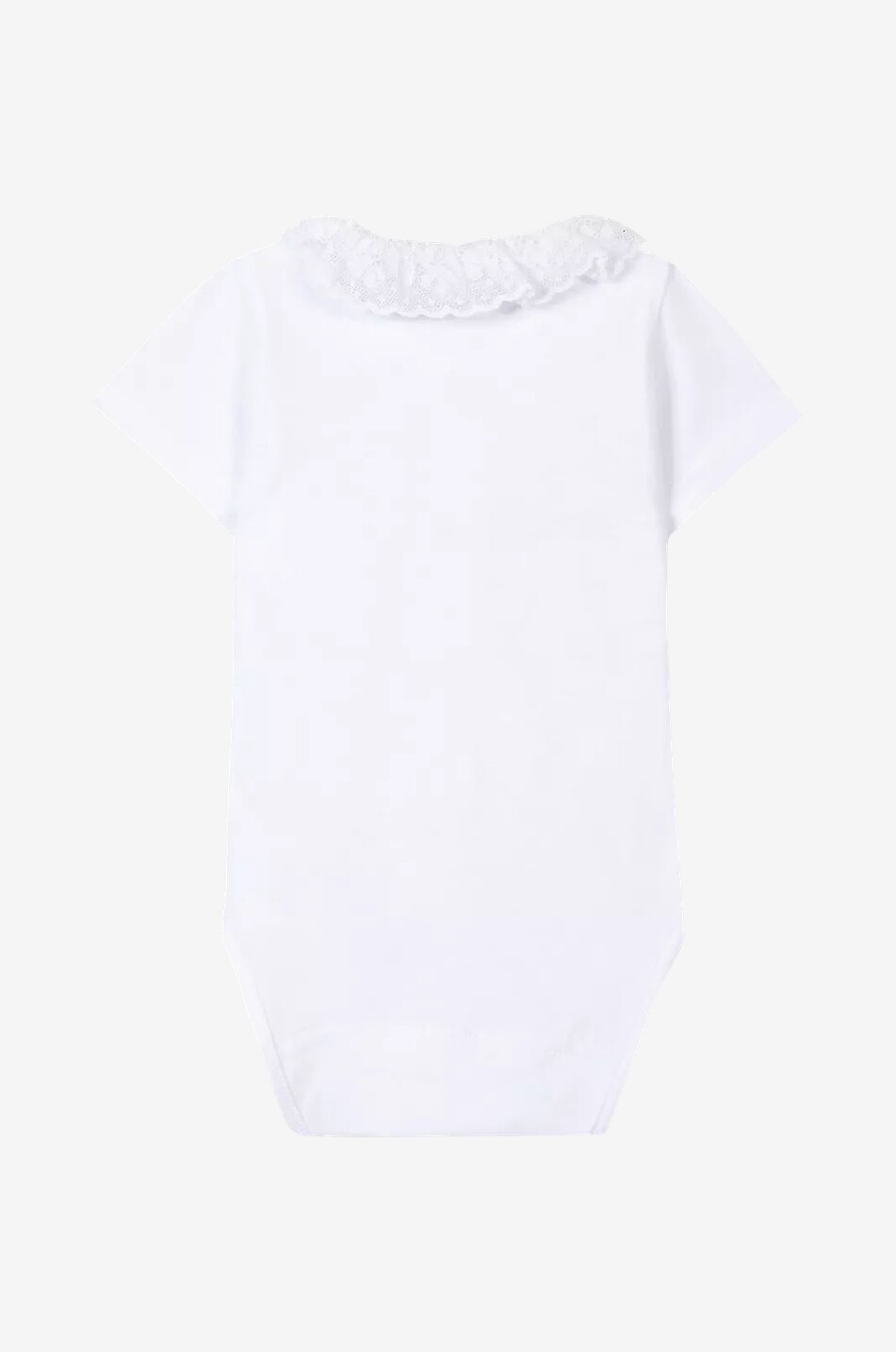 TARTINE ET CHOCOLAT Body bébé en jersey et dentelle Bébé BLANC 2