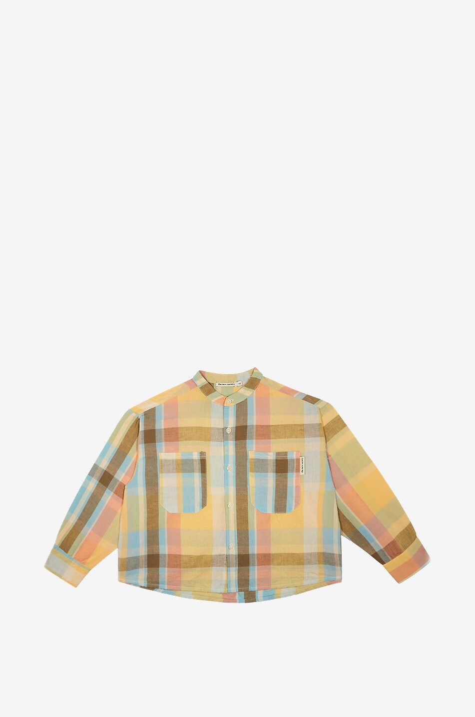 Jungen-Hemd aus Baumwolle und Leinen Roberta