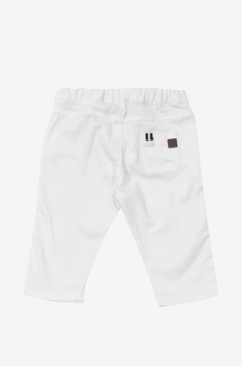 TARTINE ET CHOCOLAT Baby-Twill-Hose mit Streifen-Details Baby WEISS 2