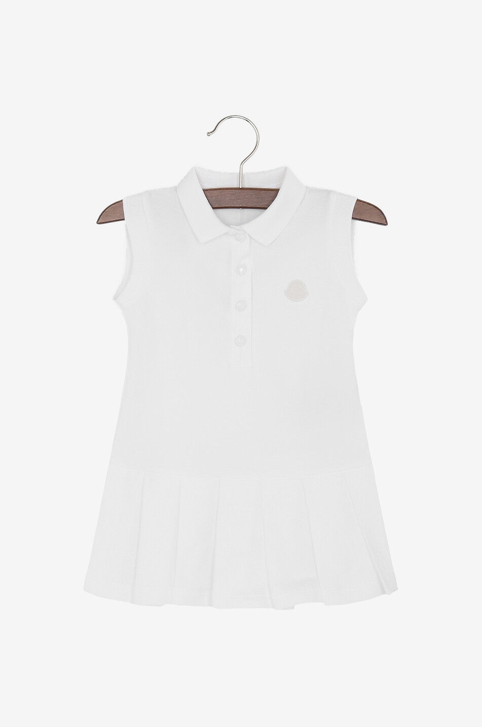 MONCLER Robe polo bébé sans manches Bébé BLANC 1