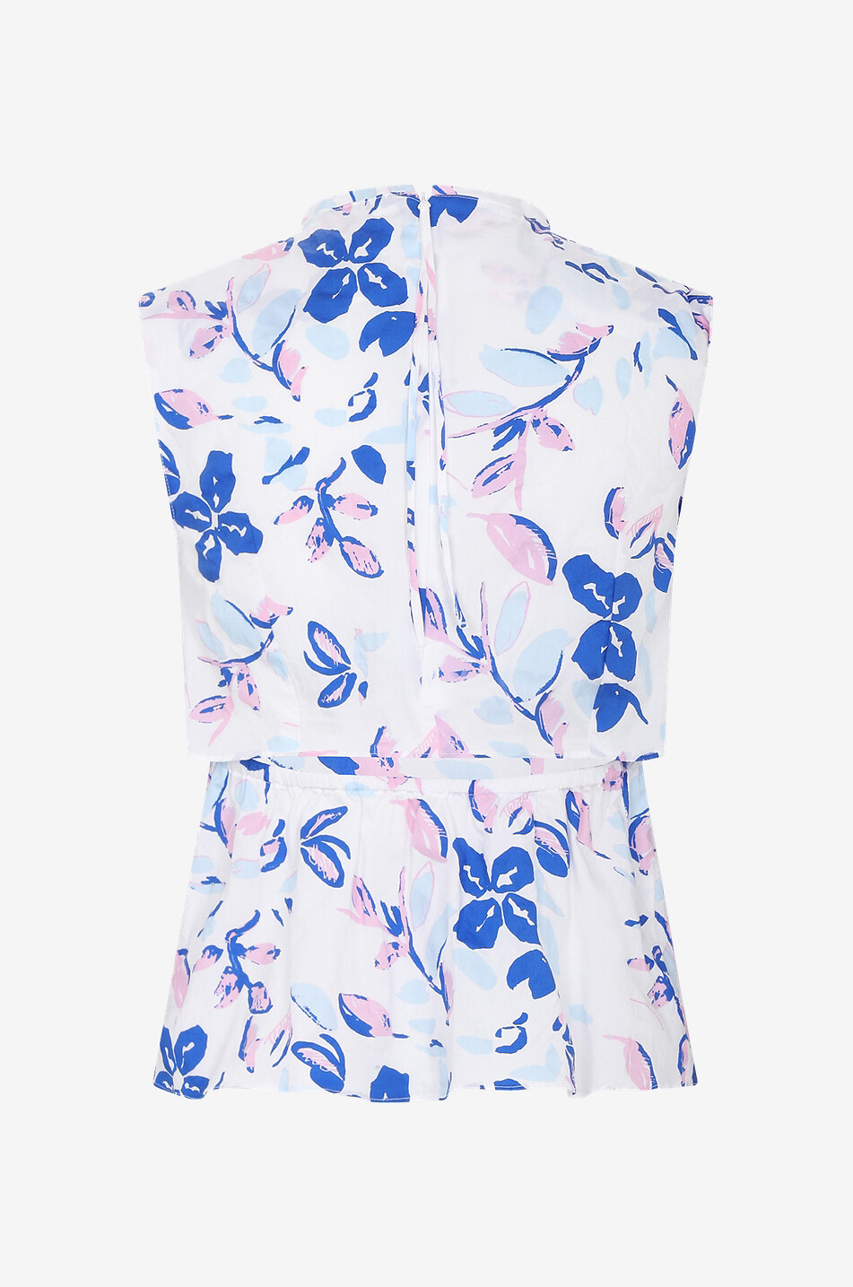 Top sans manches en coton Bold Flower