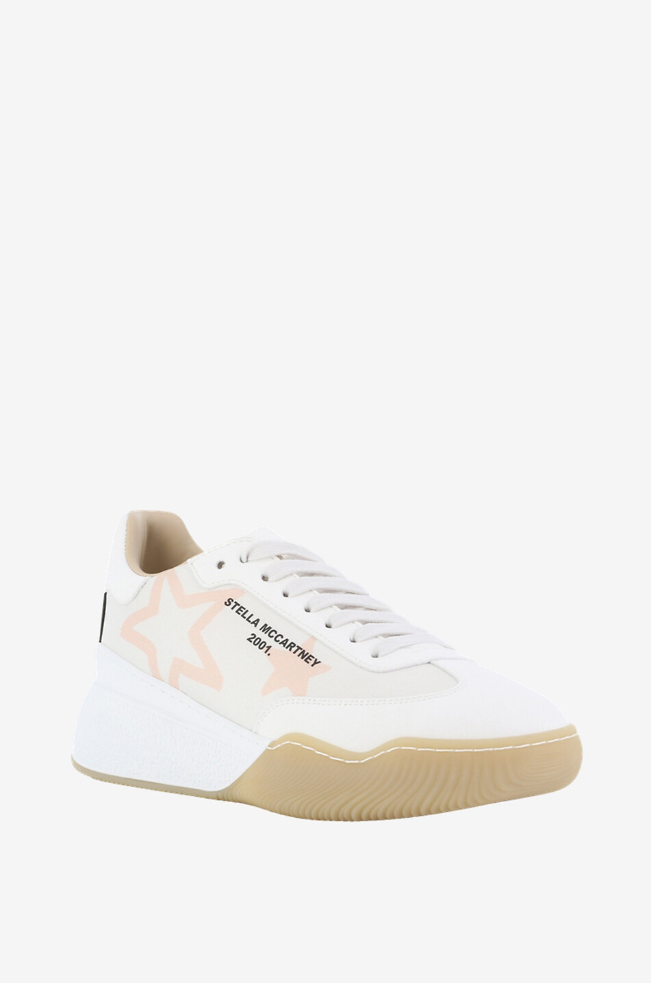 Niedrige Schnürsneakers mit Stern-Print Loop