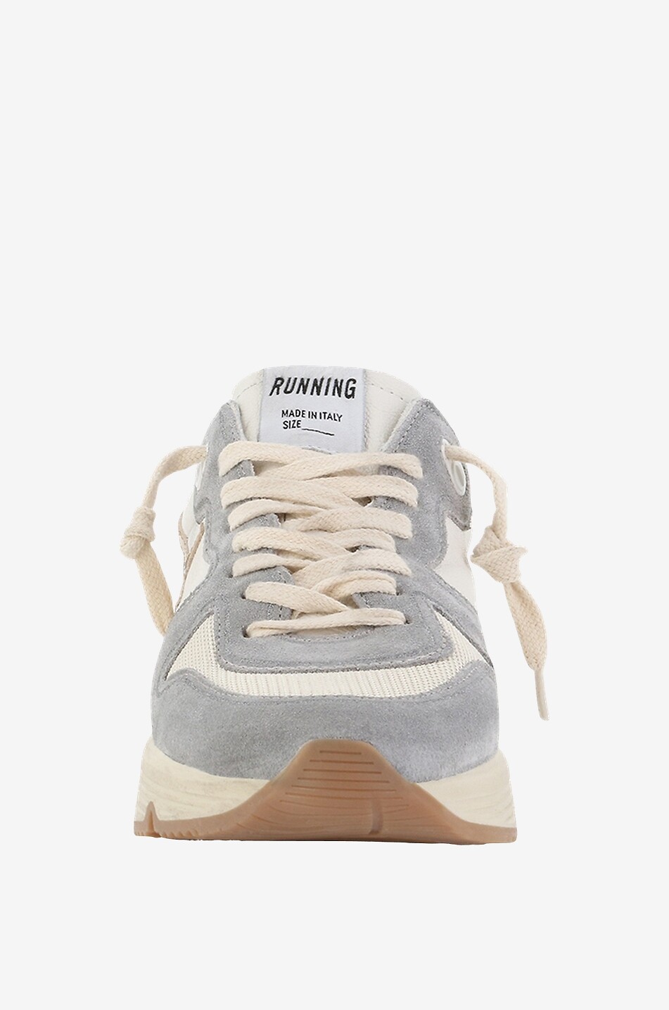 Baskets basses multi-matières à paillettes Running Sole