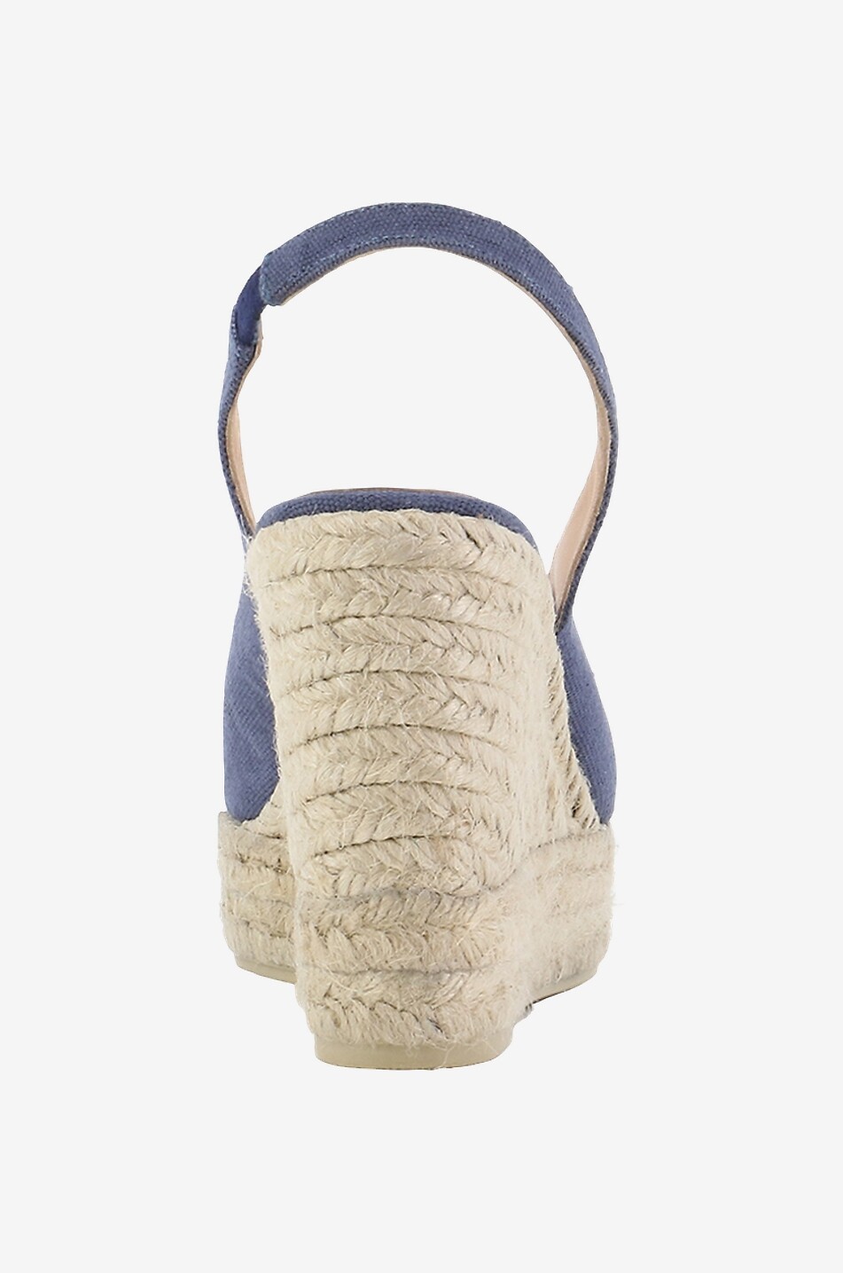 CASTANER Espadrilles compensées en toile Barbara 8 Femme BLEU FONCE 4