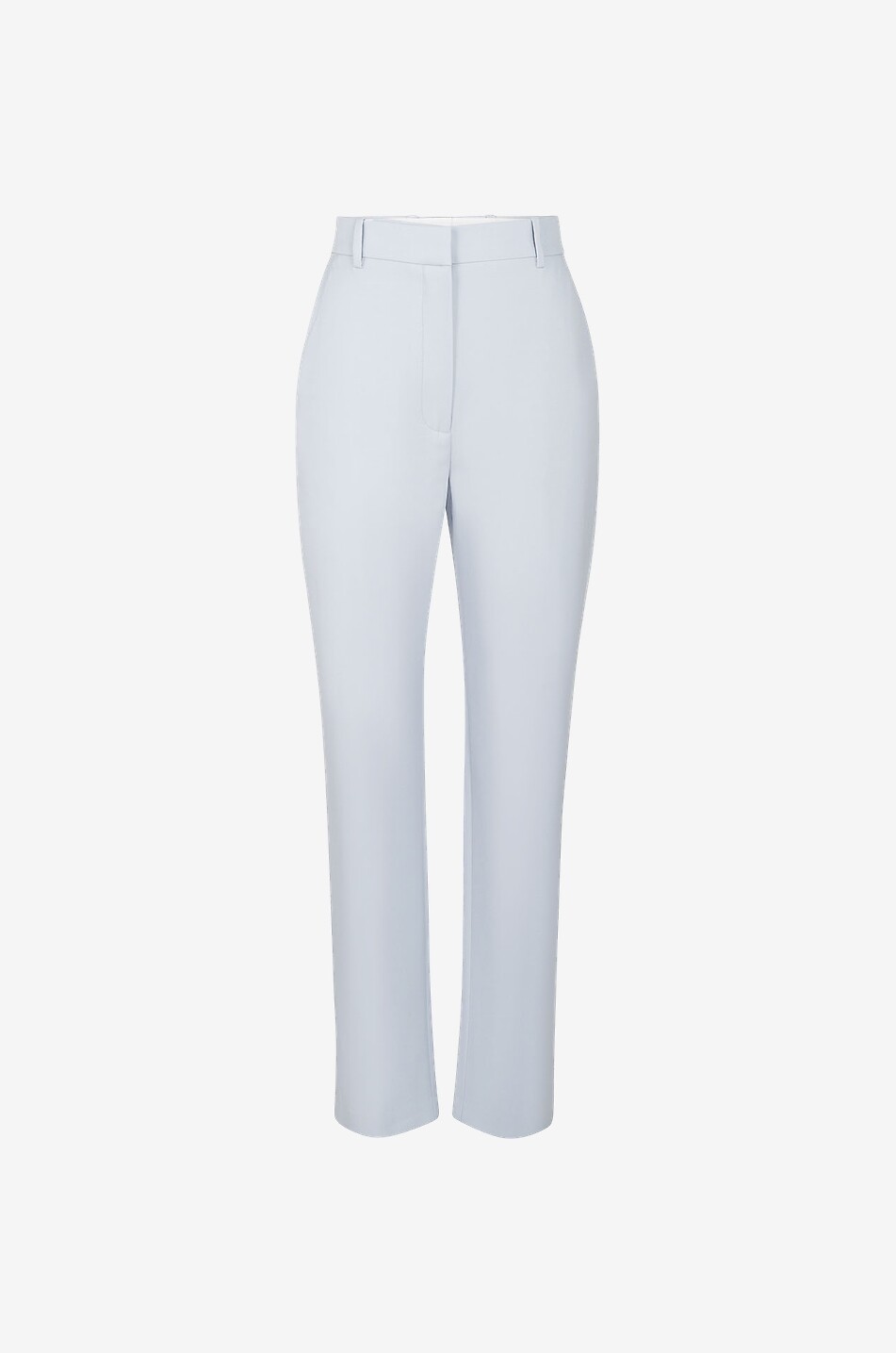 Schmale Wollhose mit hoher Taille Long Cigarette