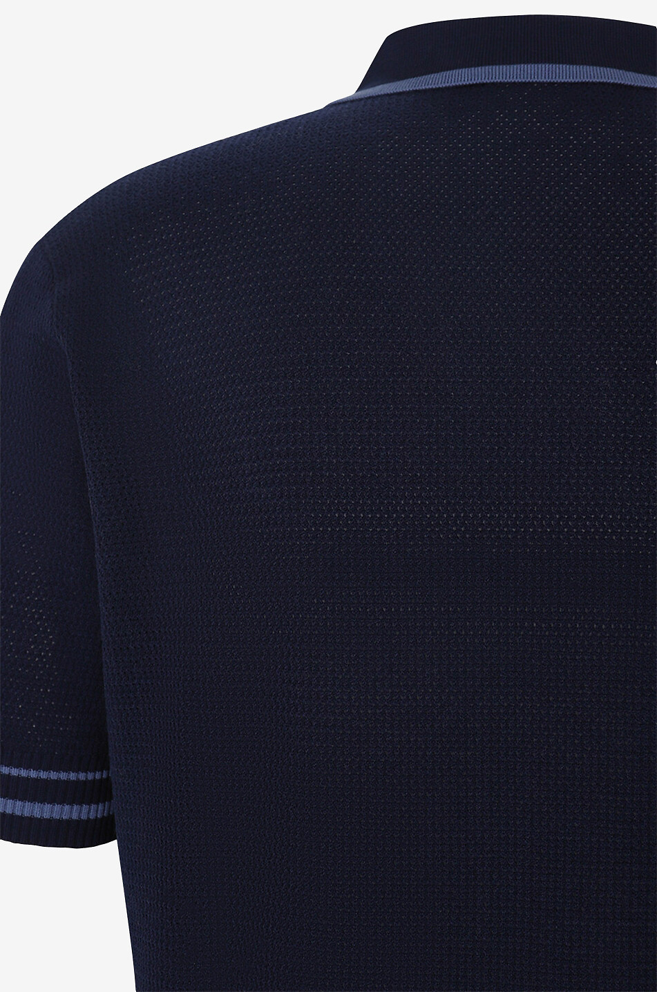 Polo en maille filet brodé DG
