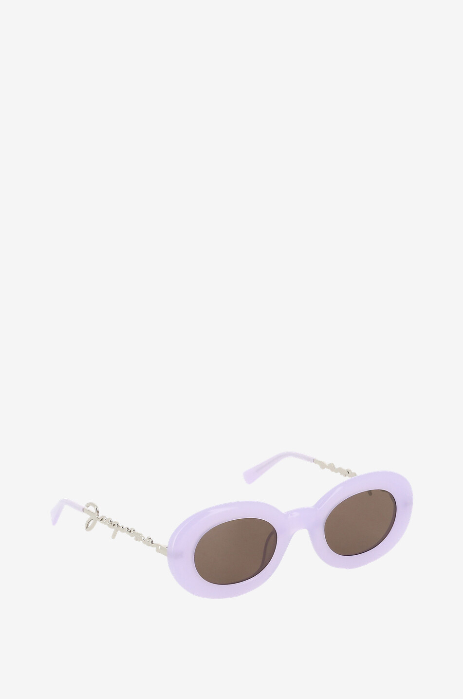 JACQUEMUS Les lunettes Pralu oval sunglasses Women PURPLE 2