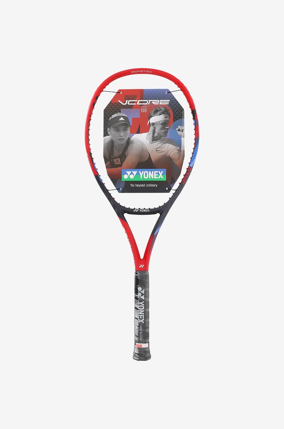 VCORE 100 unstrung tennis raquet