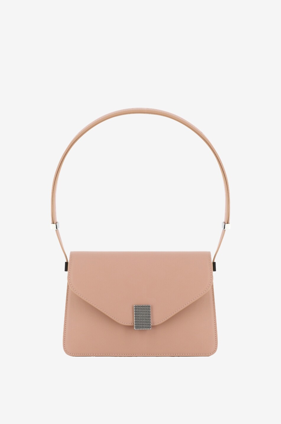 LANVIN Schultertasche aus Glattleder Concerto Small Damen HELLROSA 1