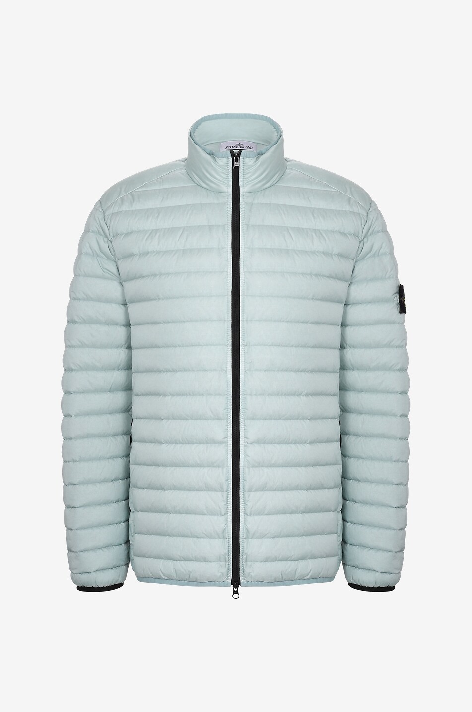 STONE ISLAND Leichte faltbare Daunenjacke 41524 Loom Woven Chambers R-Nylon Down-TC Herren HELLBLAU 1