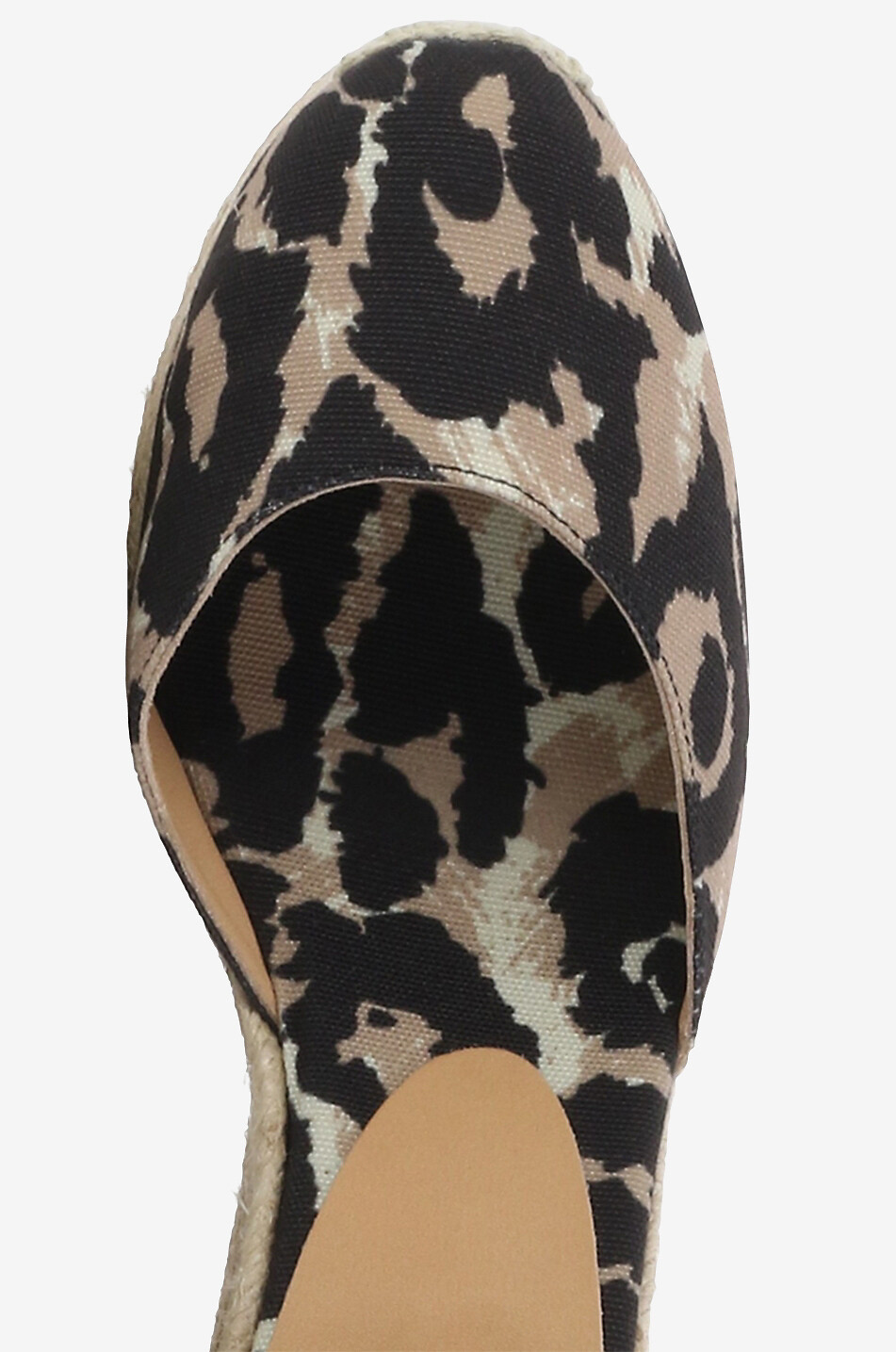 Espadrilles compensées en toile Carina