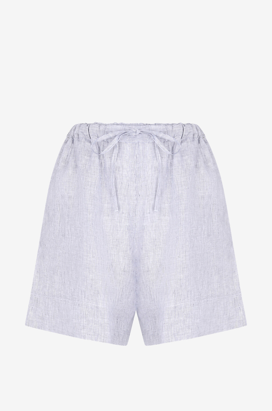 ARTIGIANO Lässige Shorts aus Leinen Damen BLAU 1