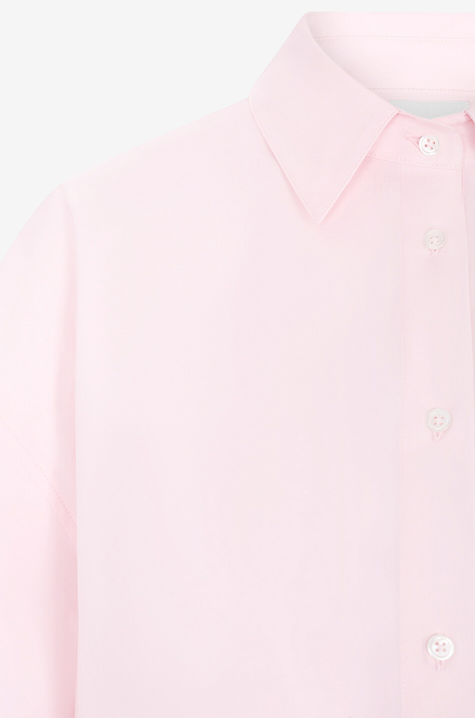 LOULOU STUDIO Chemise en coton Espanto Femme ROSE 3
