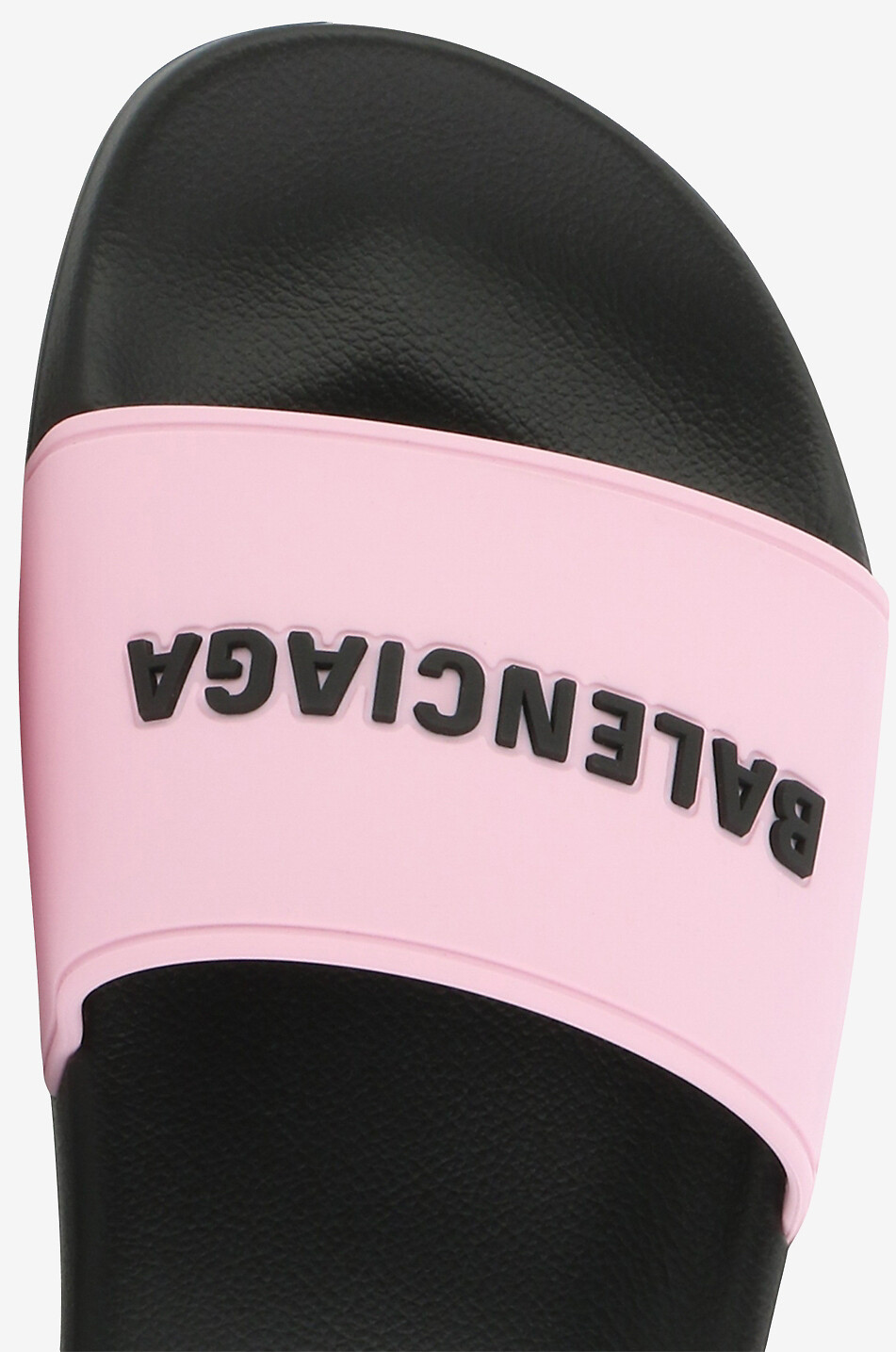 BALENCIAGA Claquettes en PVC Pool Slide Femme ROSE 5