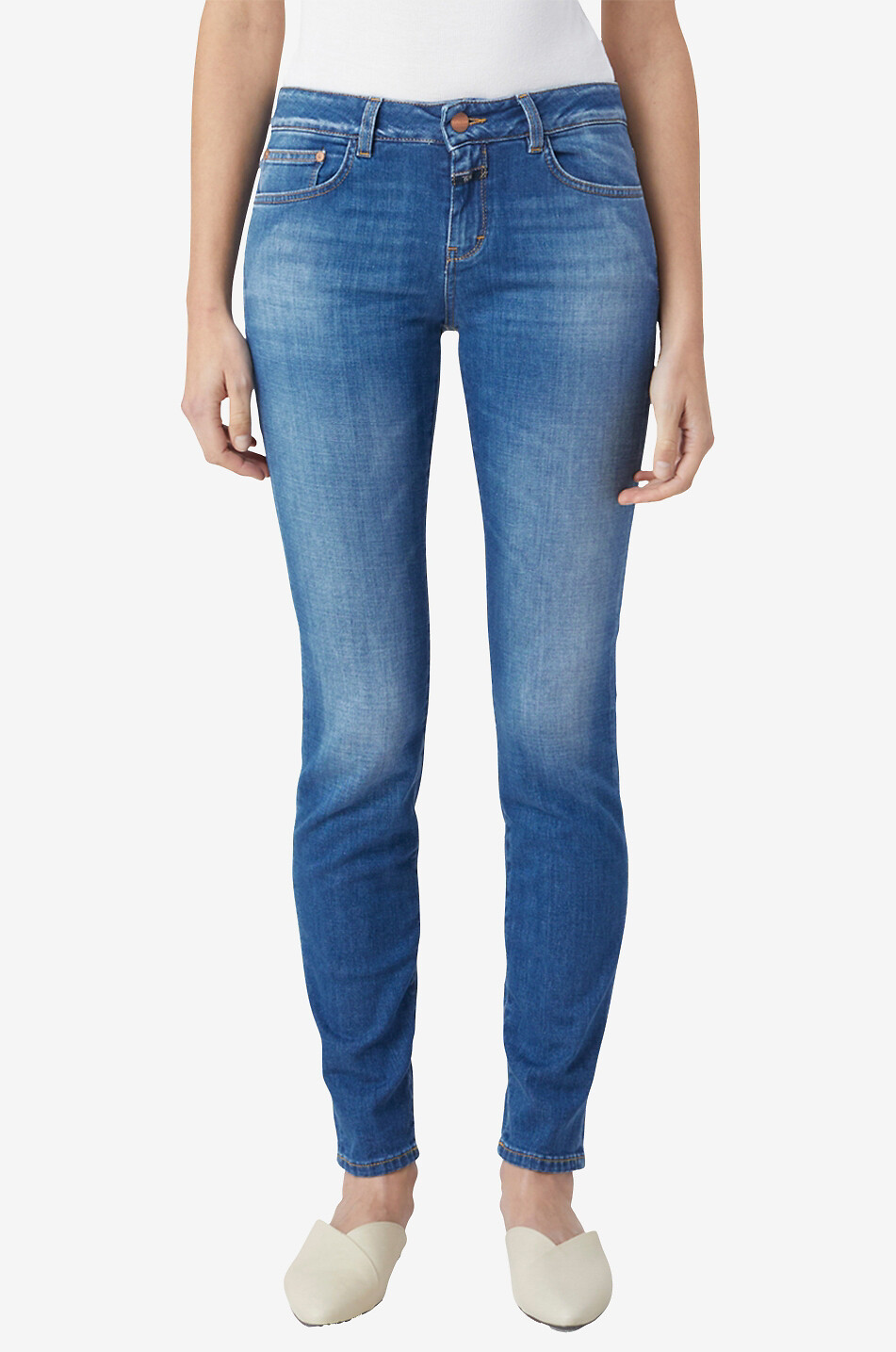 CLOSED Slim-Jeans aus Bio-Baumwolle Baker Damen DUNKELBLAU 3