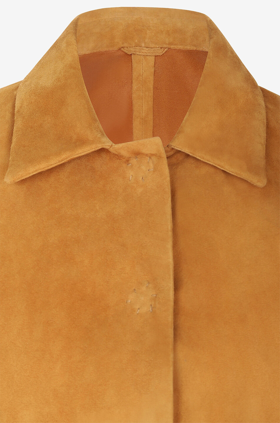 GRAHAM&MARSHALL Veste courte en daim D'Knopf Femme CAMEL 3