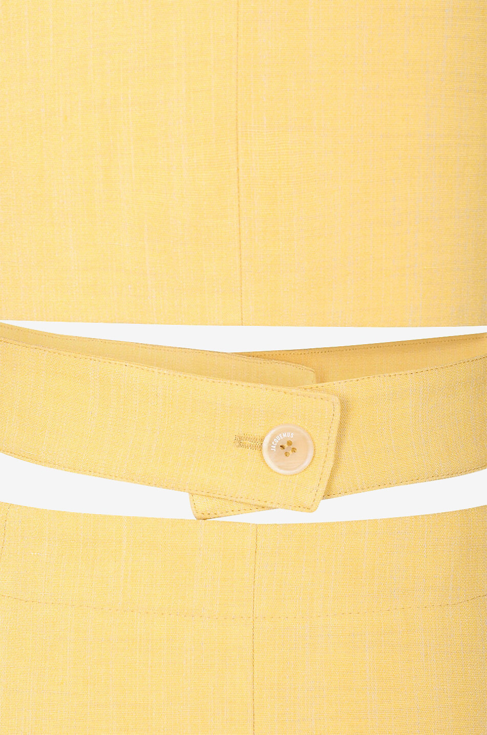 JACQUEMUS Mini-Blazer-Kleid mit Ausschnitten La robe Bari Damen GELB 3