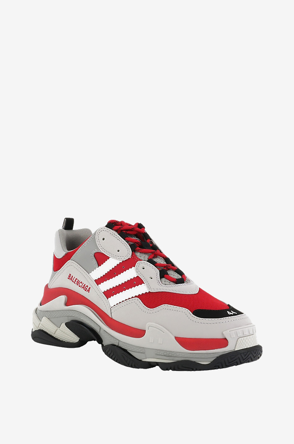 Triple S BALENCIAGA / adidas multi-material low-top lace-up sneakers