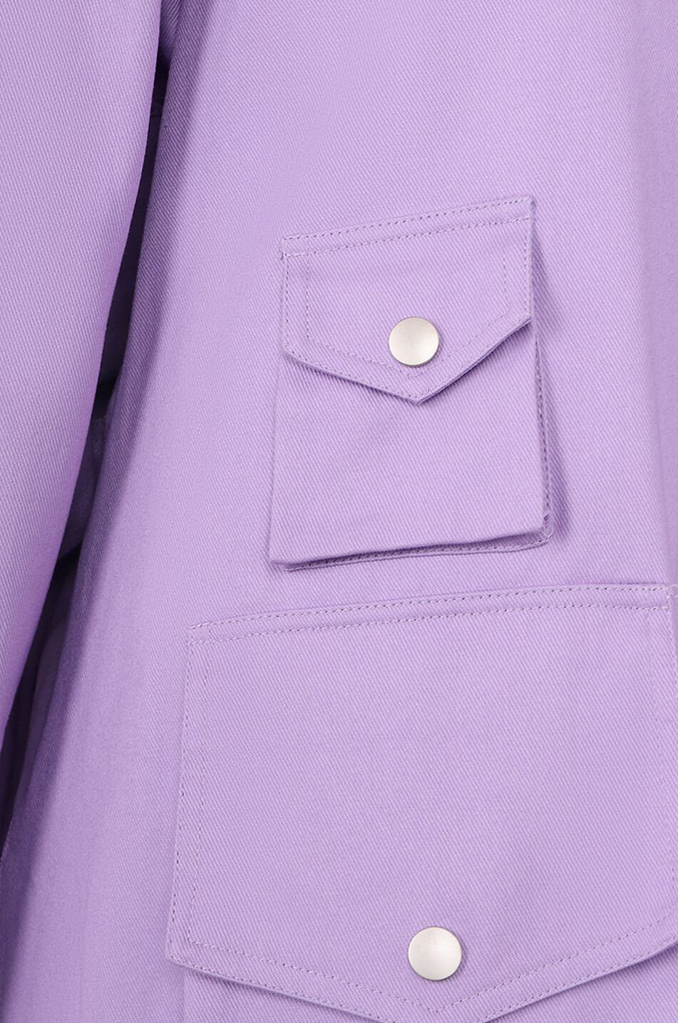 Lightweight cotton oversize parka