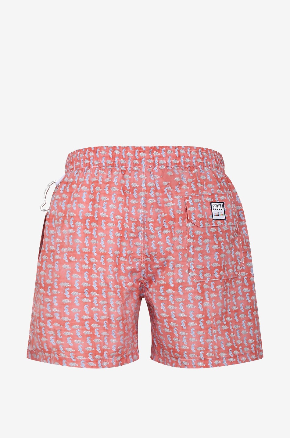 FEDELI Badeshorts mit Print Madeira Herren ROT 2