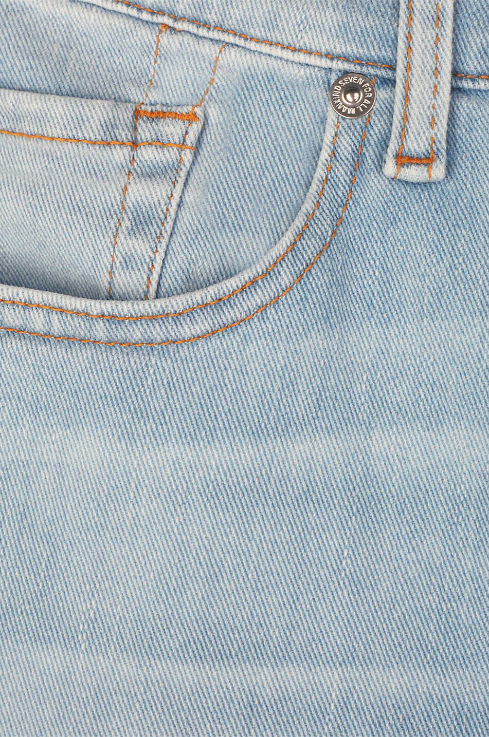 7 FOR ALL MANKIND Boyfriend Jeans aus Baumwolle Josefina Wind Catcher Damen HELLBLAU 3