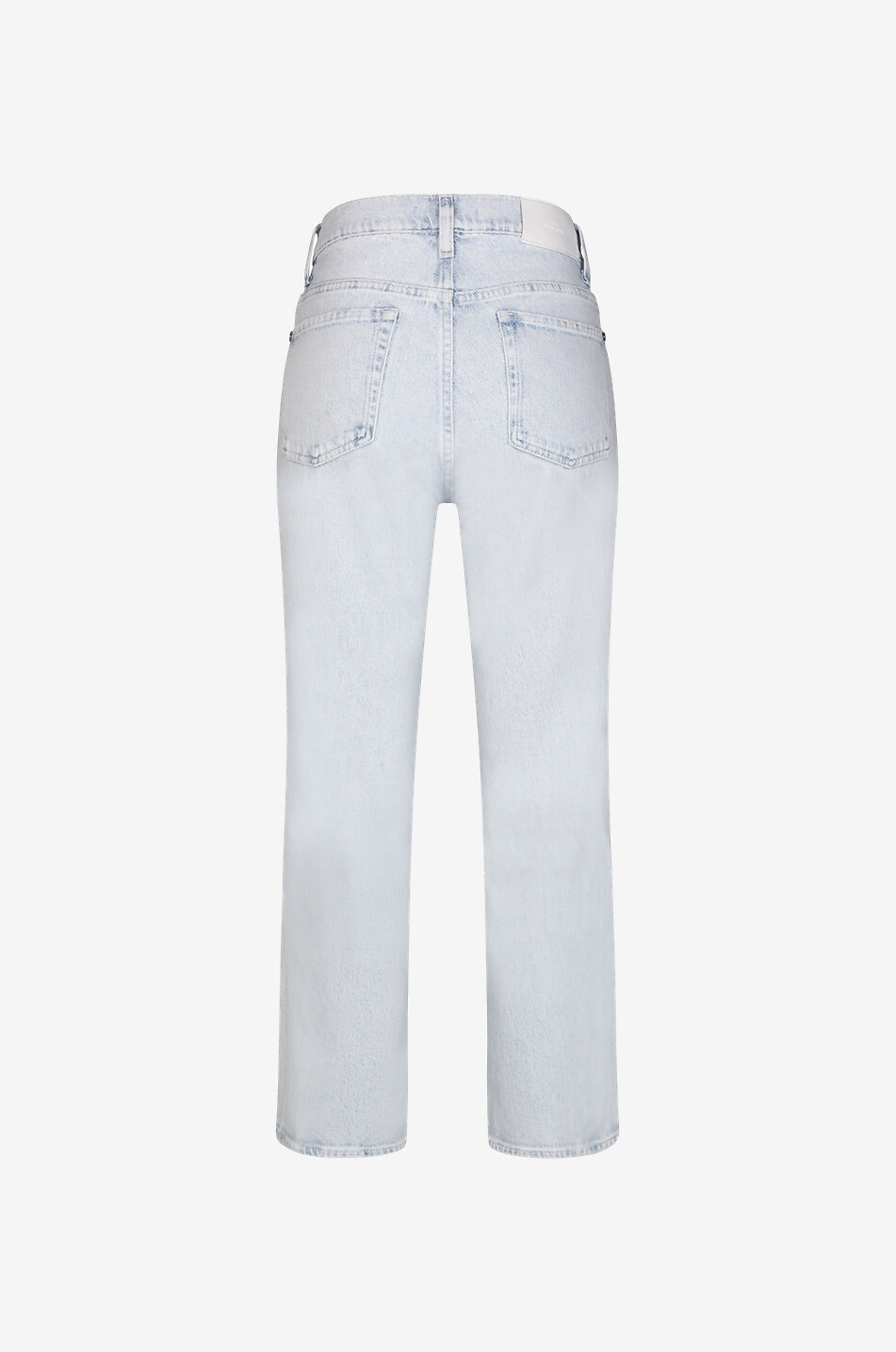7 FOR ALL MANKIND Logan Stovepipe Ice Pop cotton straight-leg jeans Women LIGHT BLUE 2
