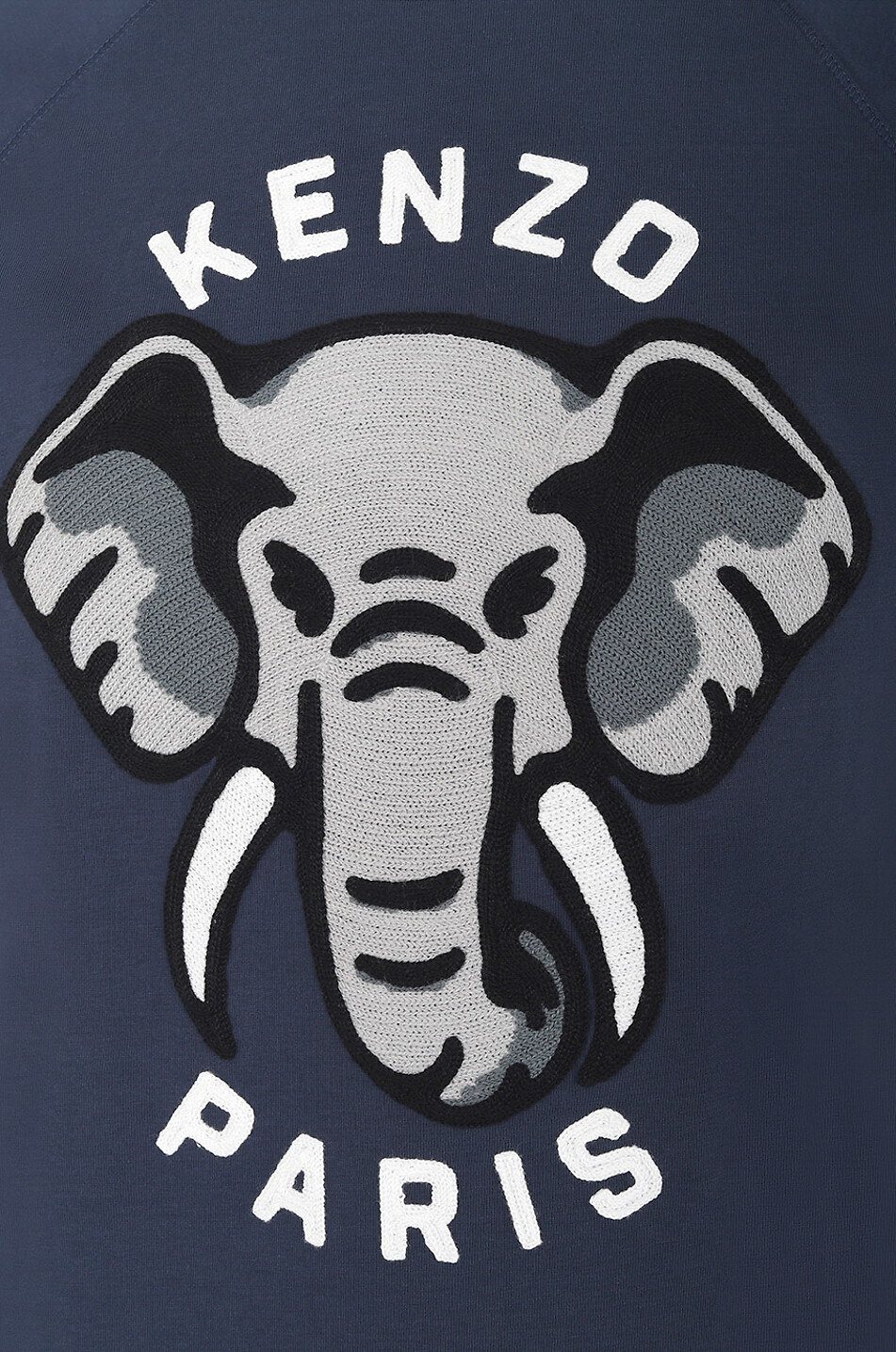KENZO T-shirt à manches courtes en coton Elephant Homme BLEU 6