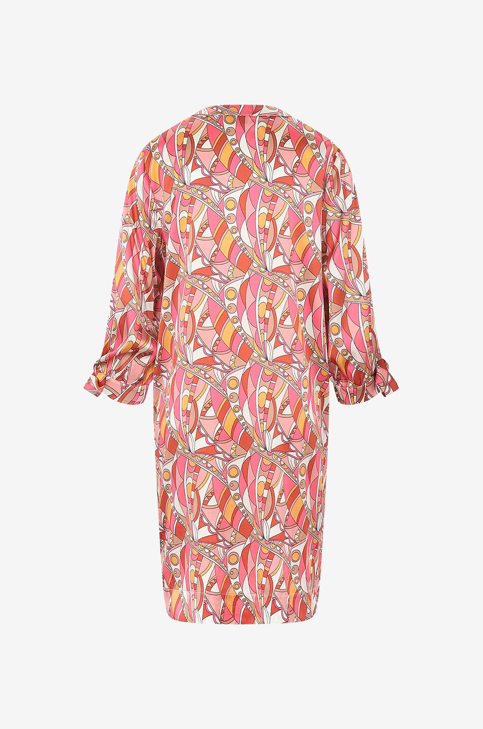 JOYCE & GIRLS Alba silk short dress Women MULTI COLOURED 1 2