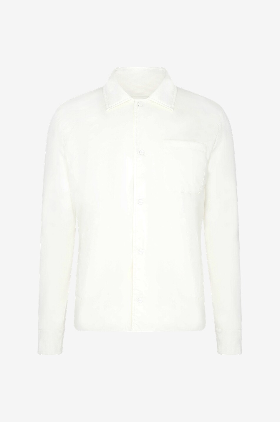 Hemdjacke aus Nylon und Strick