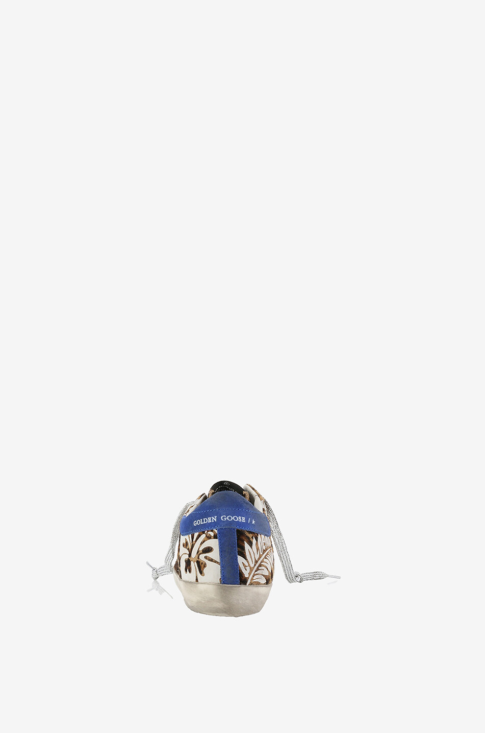 GOLDEN GOOSE Baskets basses imprimées léopard et fleurs Super-Star Femme MULTICOLORE 4