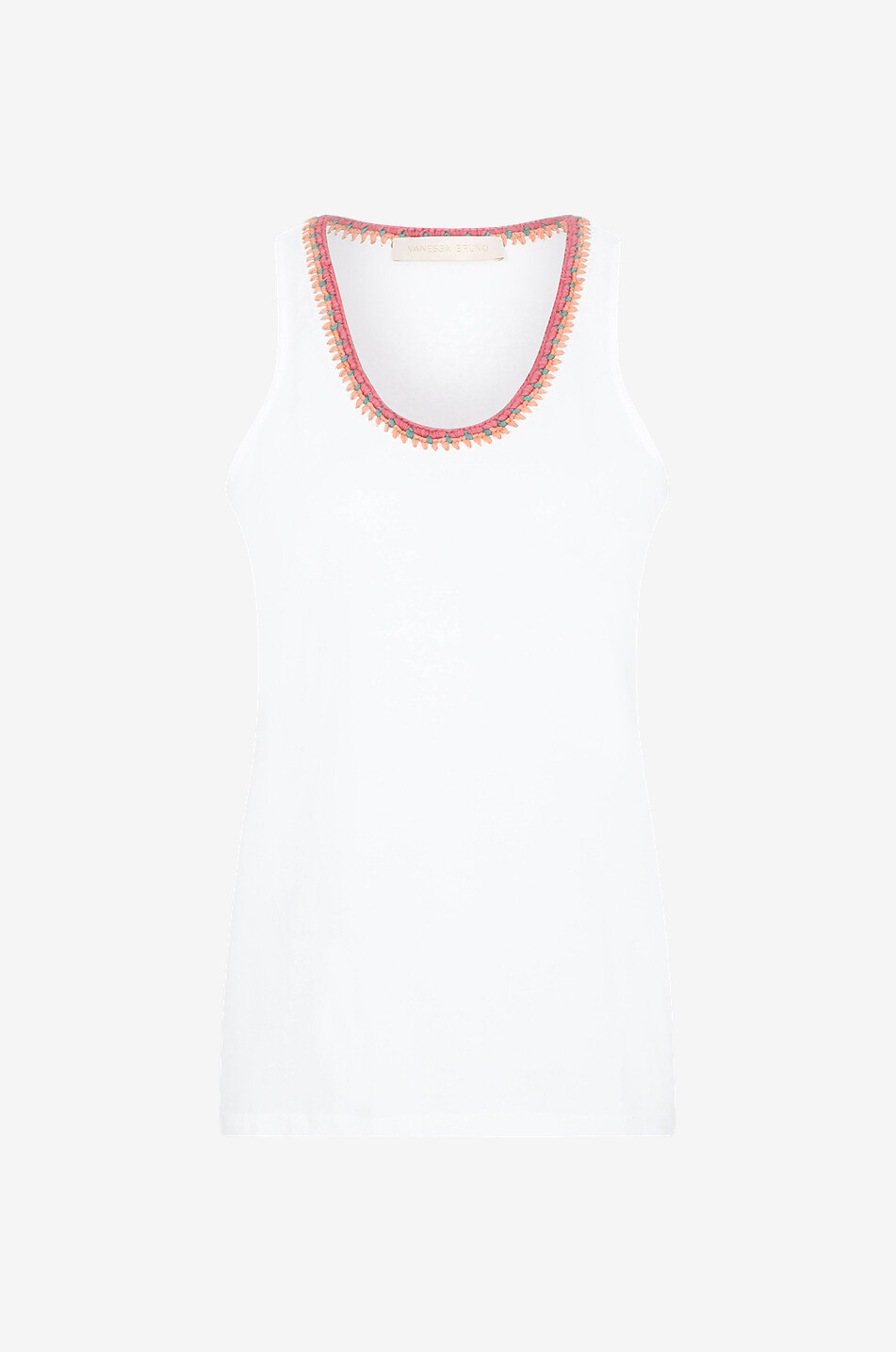 VANESSA BRUNO Débardeur en coton Adelia Femme MULTICOLORE 1