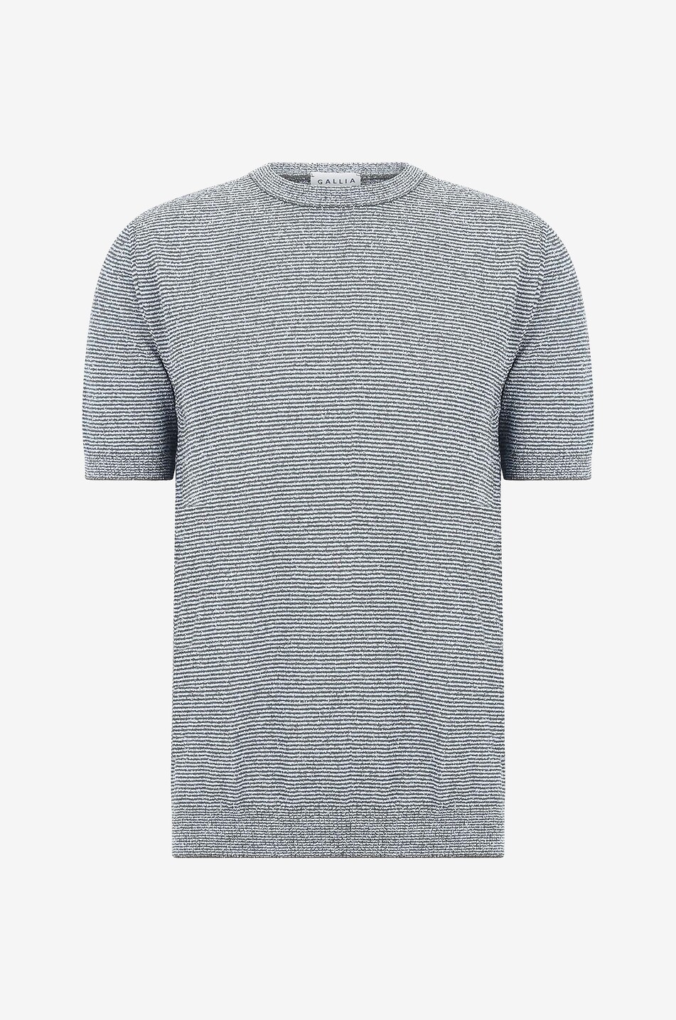 GALLIA Snow cotton short-sleeved T-shirt Men KHAKI 1