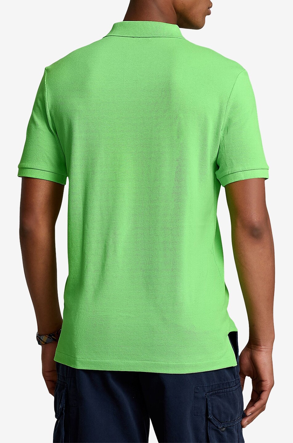 POLO RALPH LAUREN Polo à manches courtes en coton piqué logo Pony Homme VERT 3