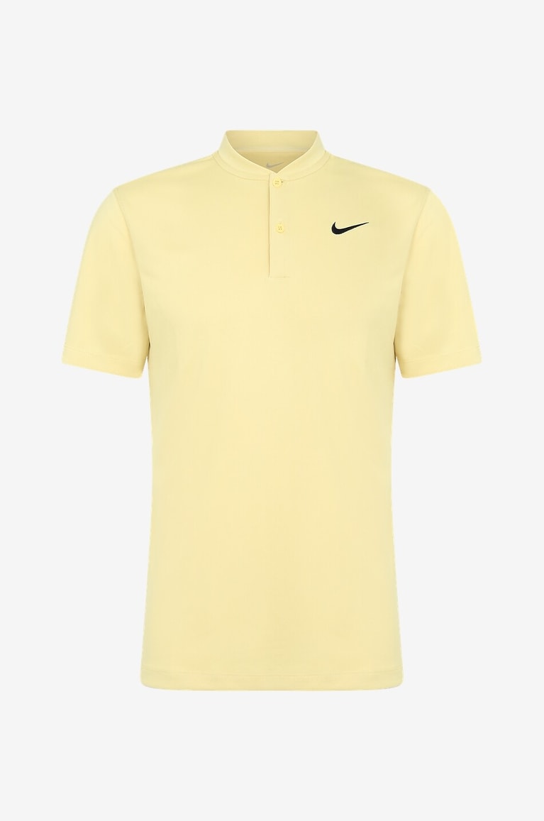 NIKE Tennis-Polohemd NikeCourt Dri-FIT Herren GELB 1