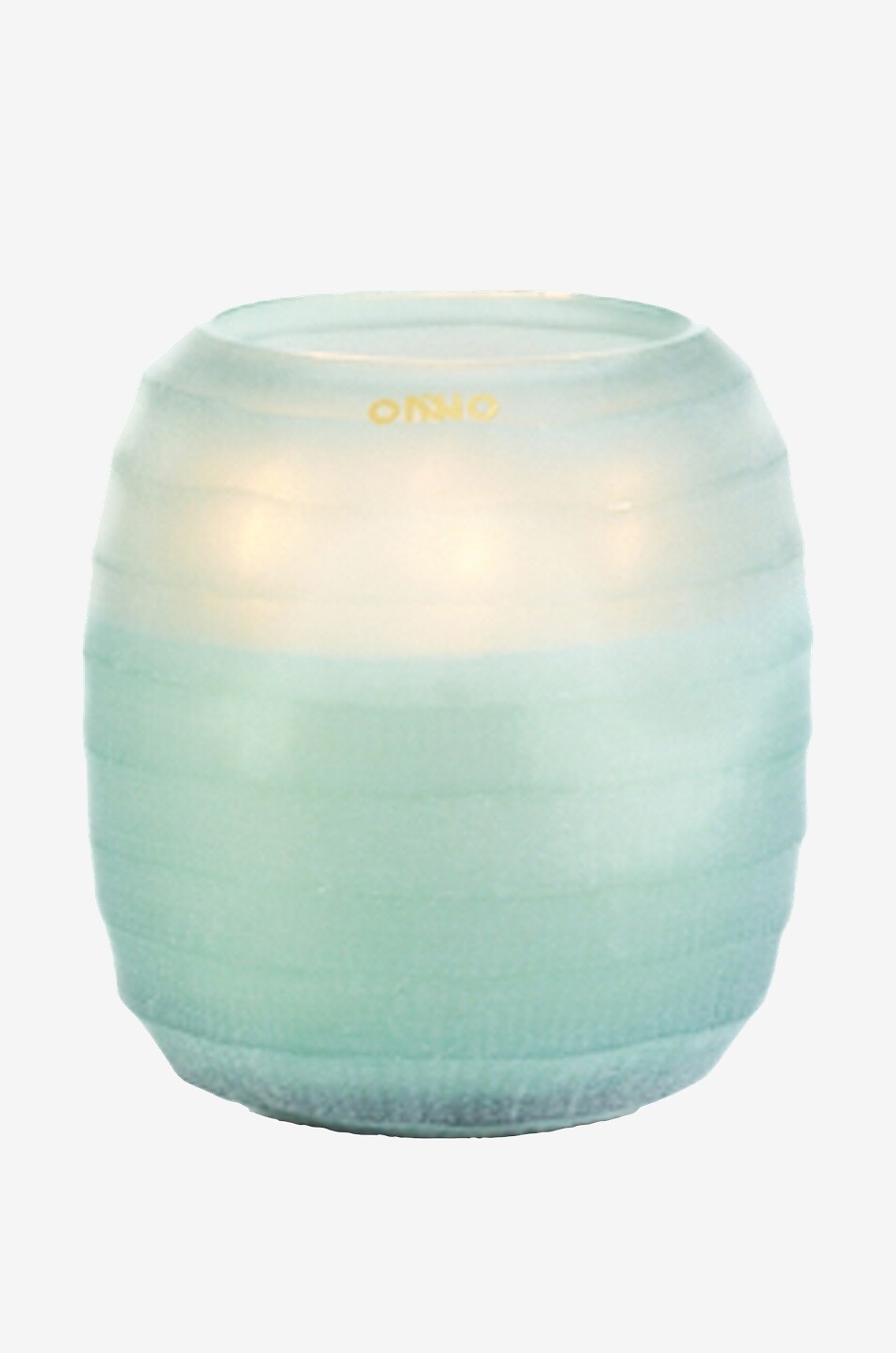 ONNO COLLECTION Duftkerze Waves Blue M - Phuket Lotus Haus BLAU 1