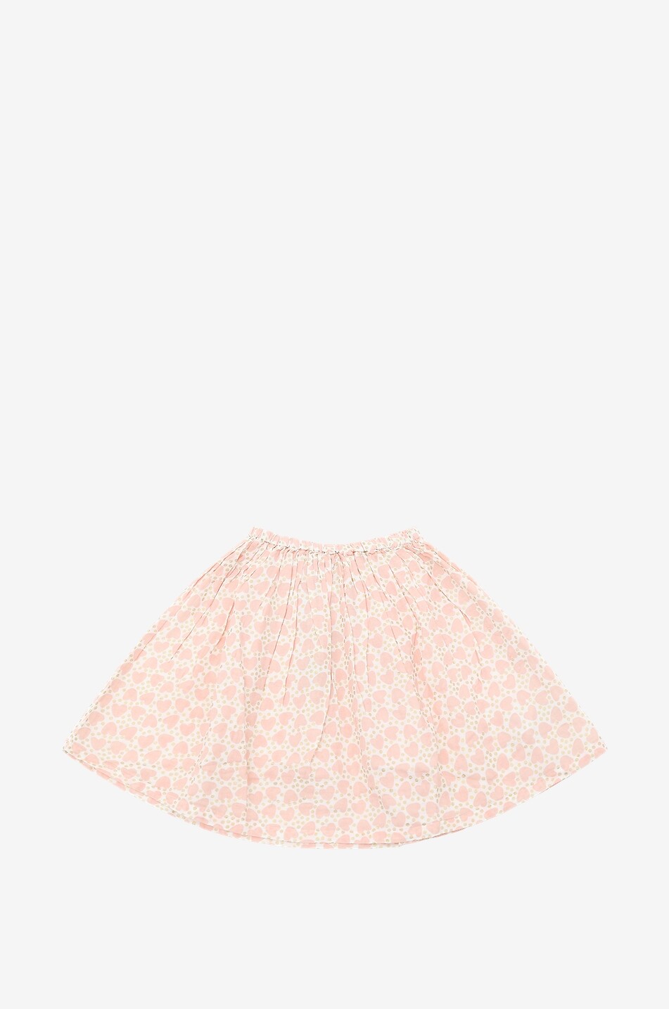 BONTON Jupe patineuse en coton fille Sacré Coeur Fille ROSE 1