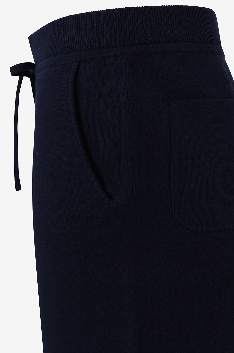 BONGENIE Short en maille de coton léger Femme BLEU FONCE 3
