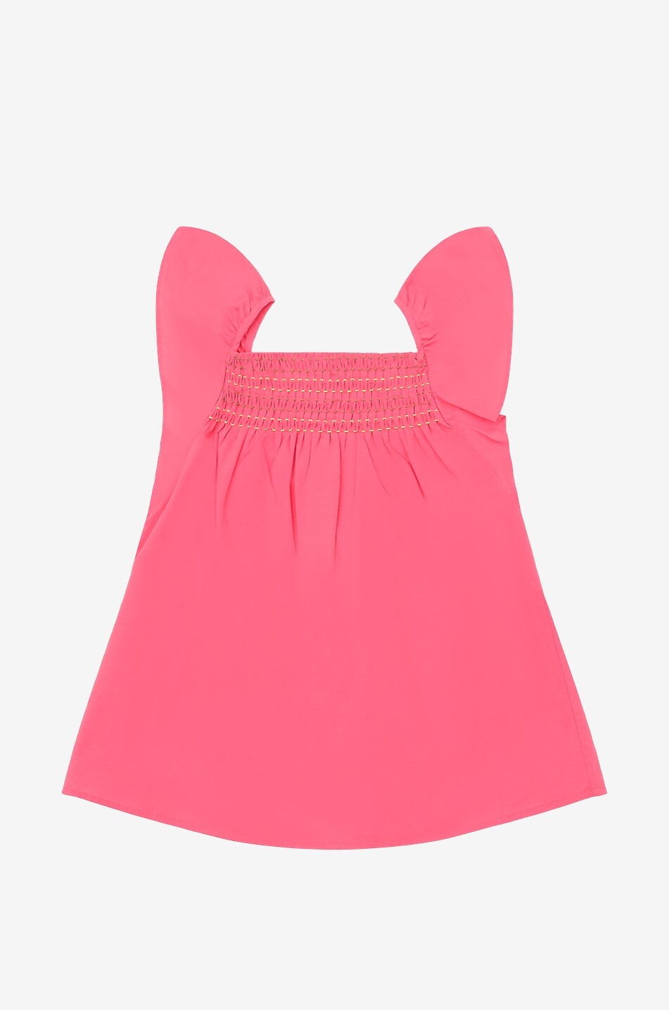 BONTON Eole girls' cotton strappy top Girl PINK 1