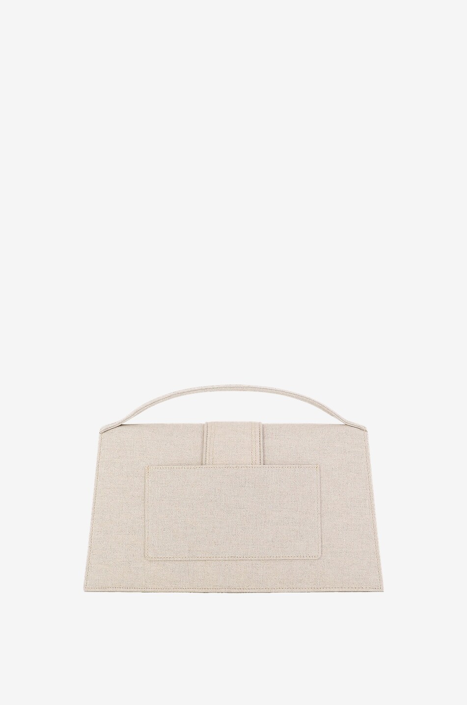 JACQUEMUS Sac porté épaule en toile Le Bambinou Femme BEIGE 3