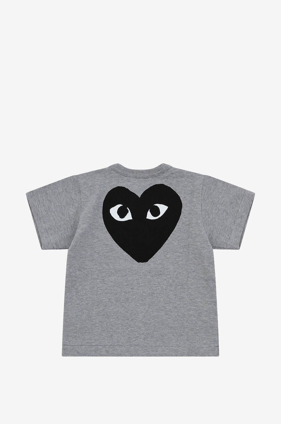 COMME DES GARCONS PLAY Jungen-Kurzarm-T-Shirt aus Jersey PLAY Junge GRAU 2