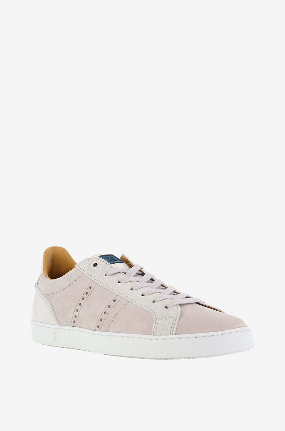 Odile suede lace-up low-top sneakers
