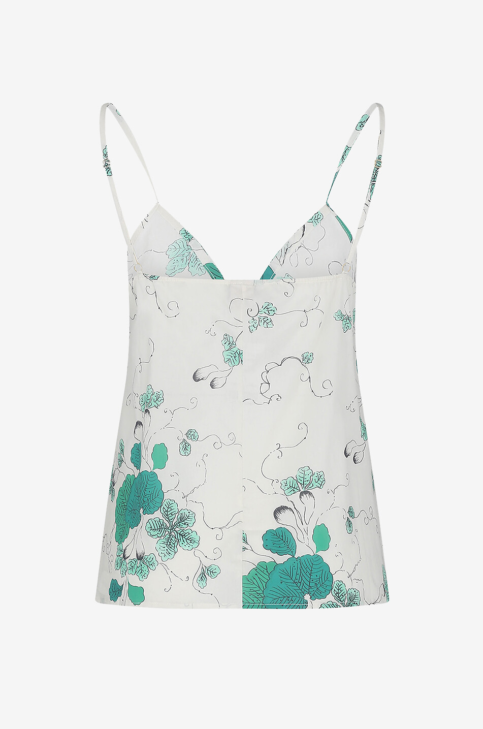MORPHO + LUNA Lisa cotton camisole Women GREEN 2
