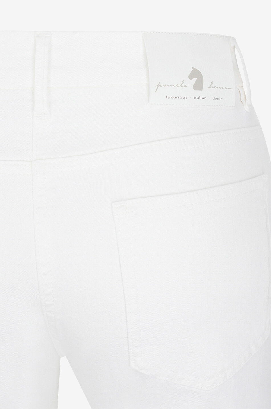 PAMELA HENSON Bootcut Jeans aus Baumwolle Ankie Damen CREMEFARBEN 3