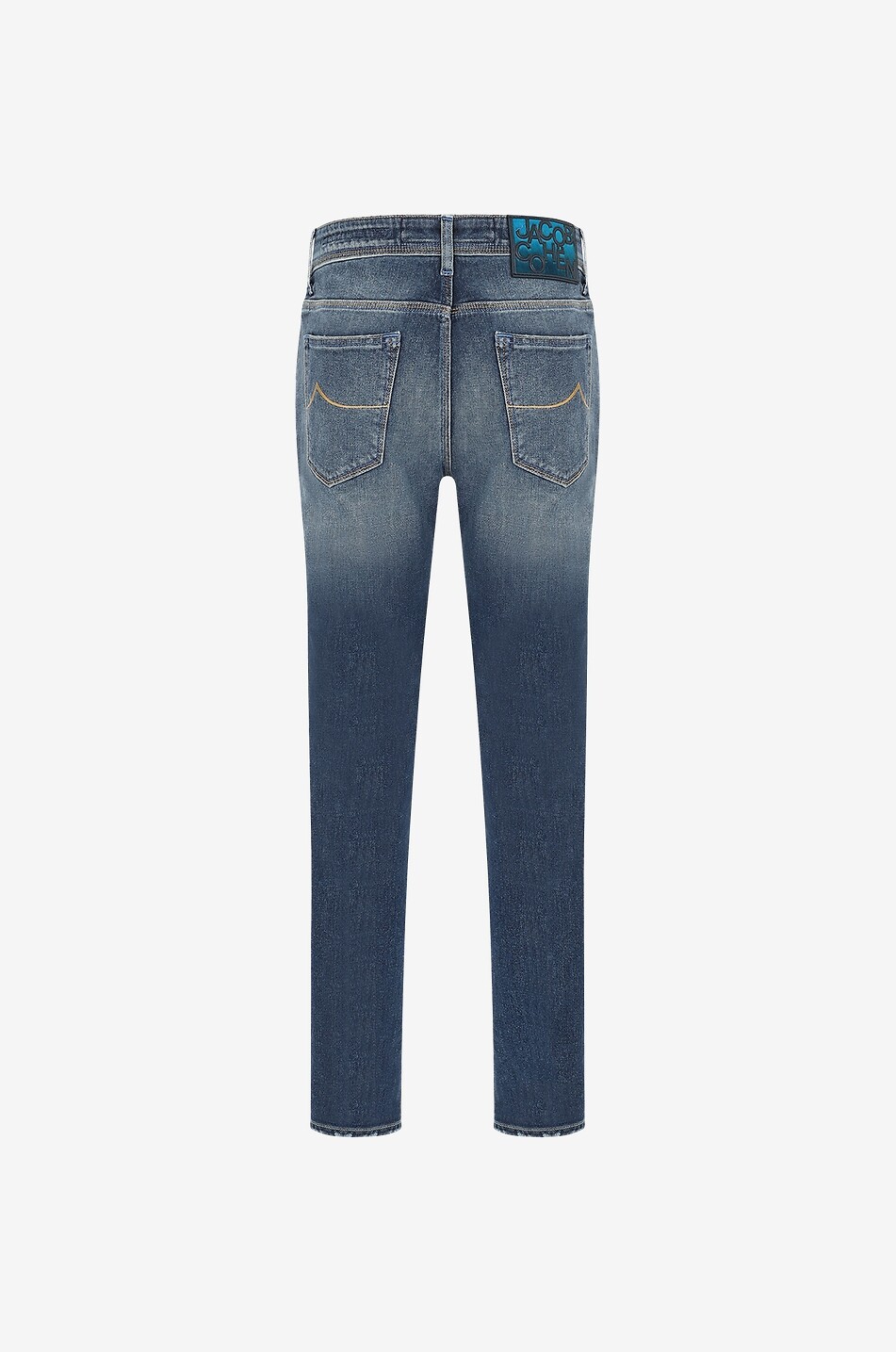 JACOB COHEN Scott cotton slim fit jeans Men MEDIUM BLUE 2