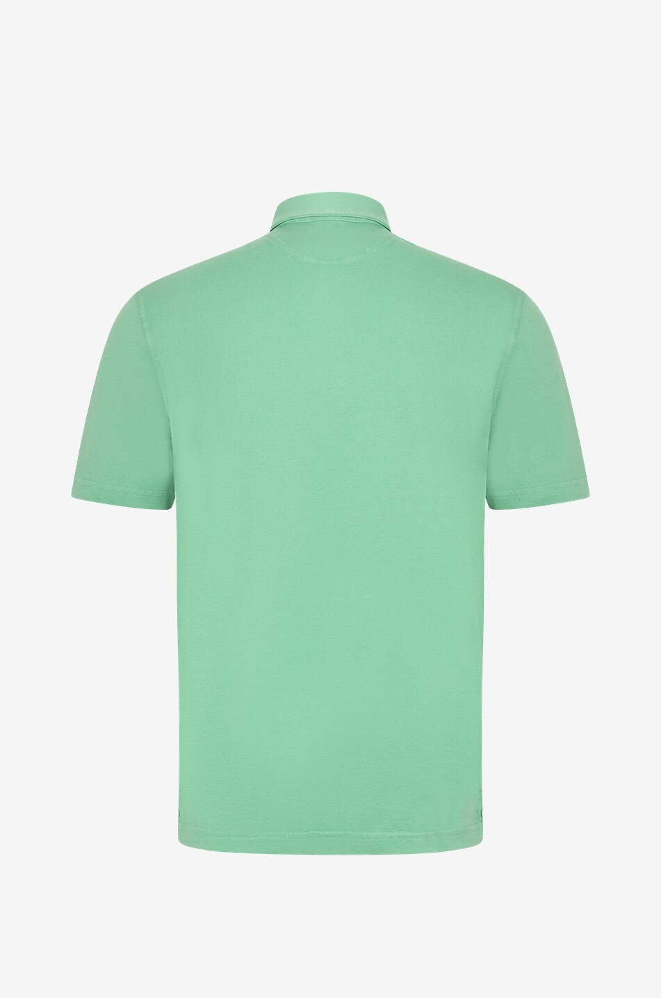 FEDELI Zero Giza M cotton short-sleeved polo shirt Men LIGHT GREEN 2