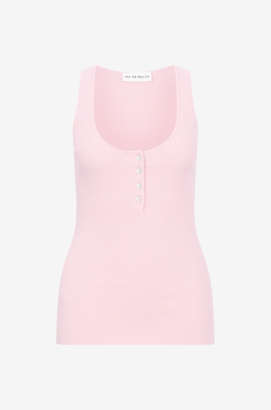 Débardeur en viscose Saros Henley